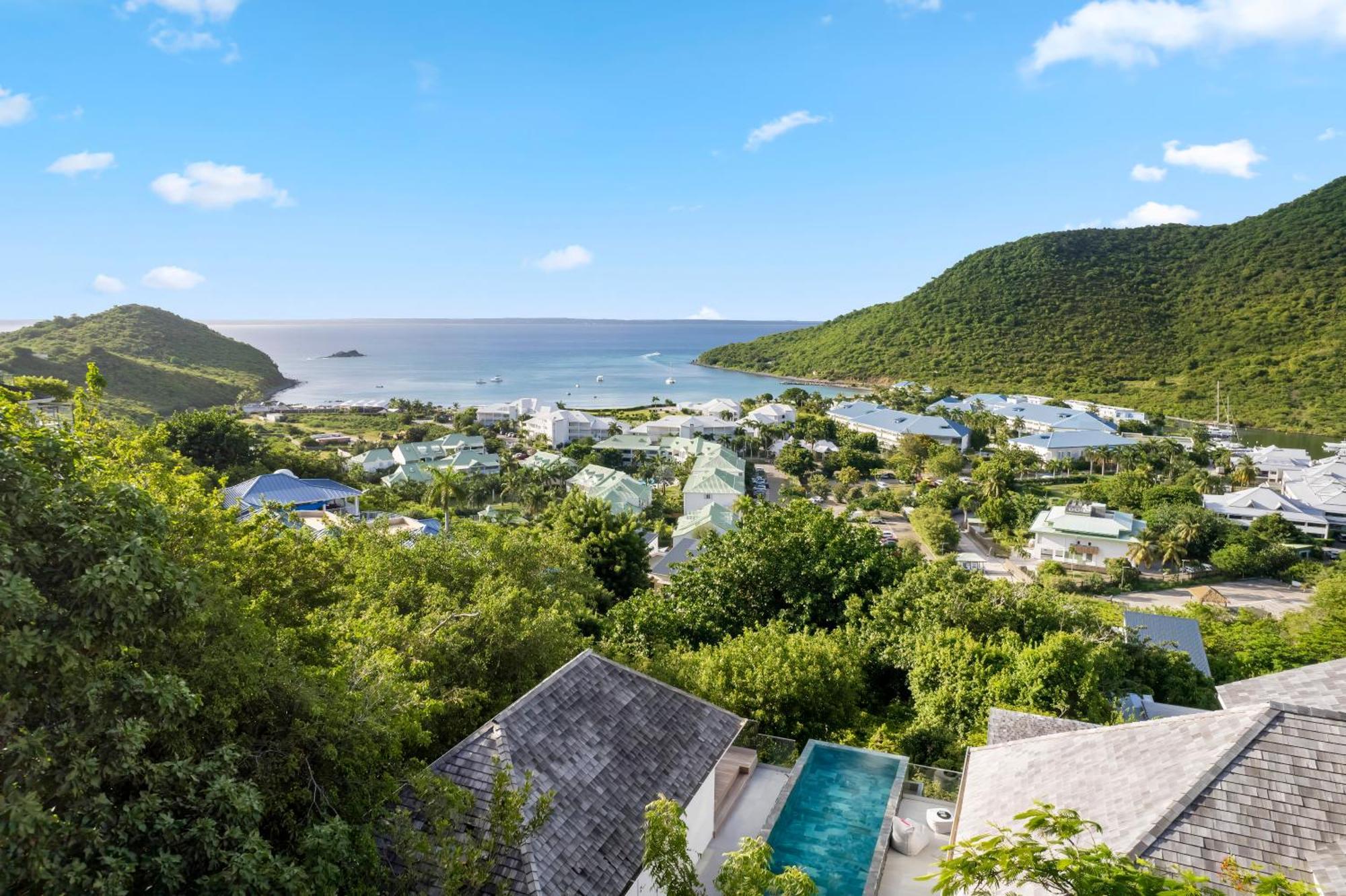 Villa Prestigieuse Avec Vue Spectaculaire Sur L Anse Marcel Exterior photo